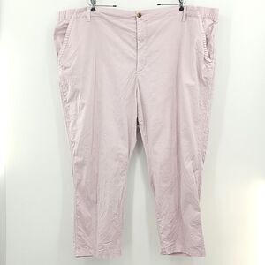 Old Navy Chino Pants Womens Size 4X Purple Office Work Business Casual Career
